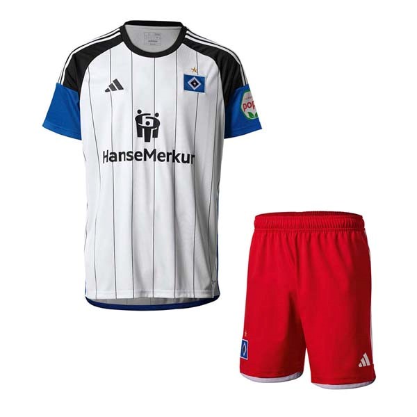 Camiseta Hamburgo S.V Primera Niño 2023/2024